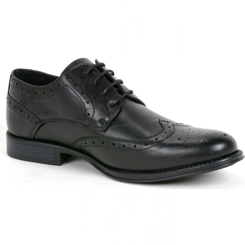 Alpine Swiss Zurich Mens Wing Tip Oxfords Two Tone Brogue